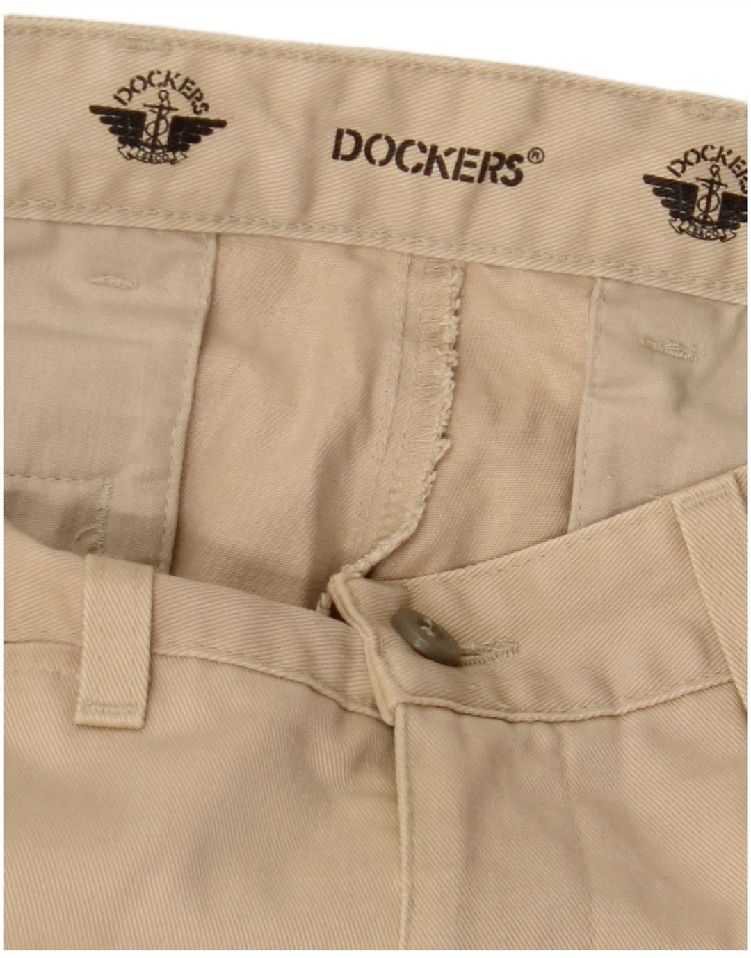 DOCKERS Ανδρικό ίσιο παντελόνι Chino W30 L31 Μπεζ