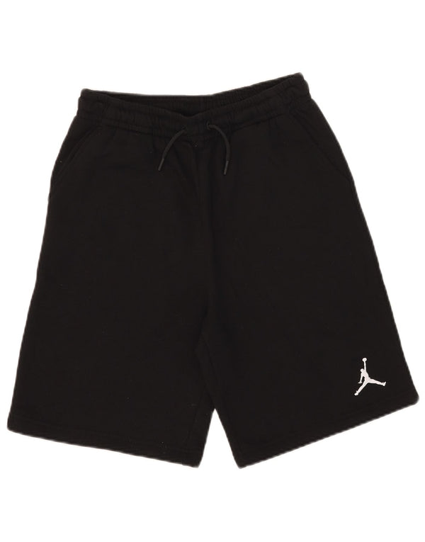 Jordan Boys αθλητικό σορτς 13-14 ετών XL μαύρο βαμβακερό