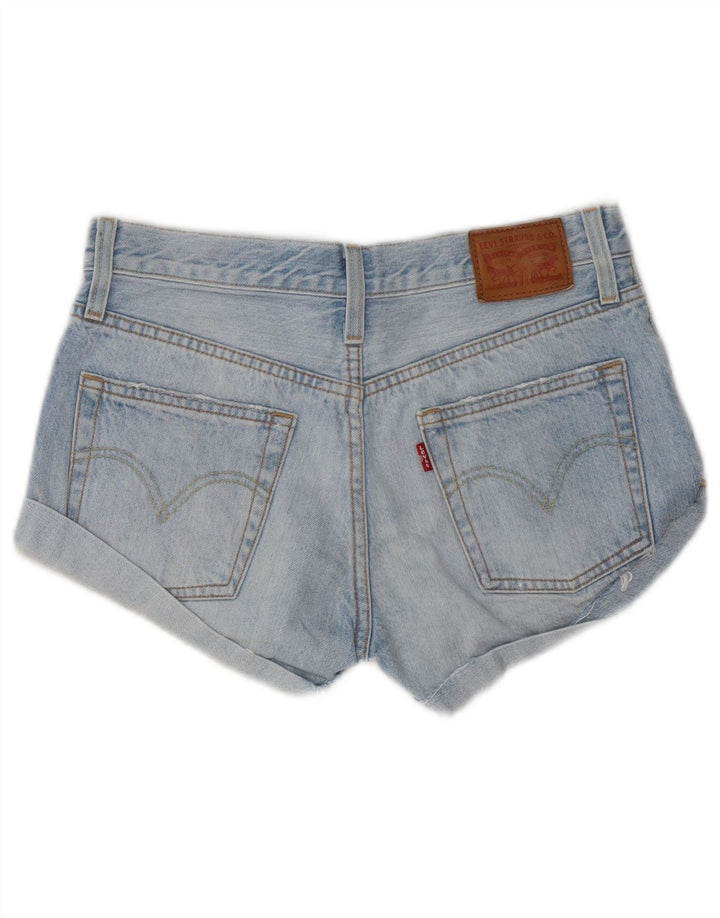 Γυναικείο τζιν σορτς Levi's Distressed W24 XS Μπλε βαμβακερό
