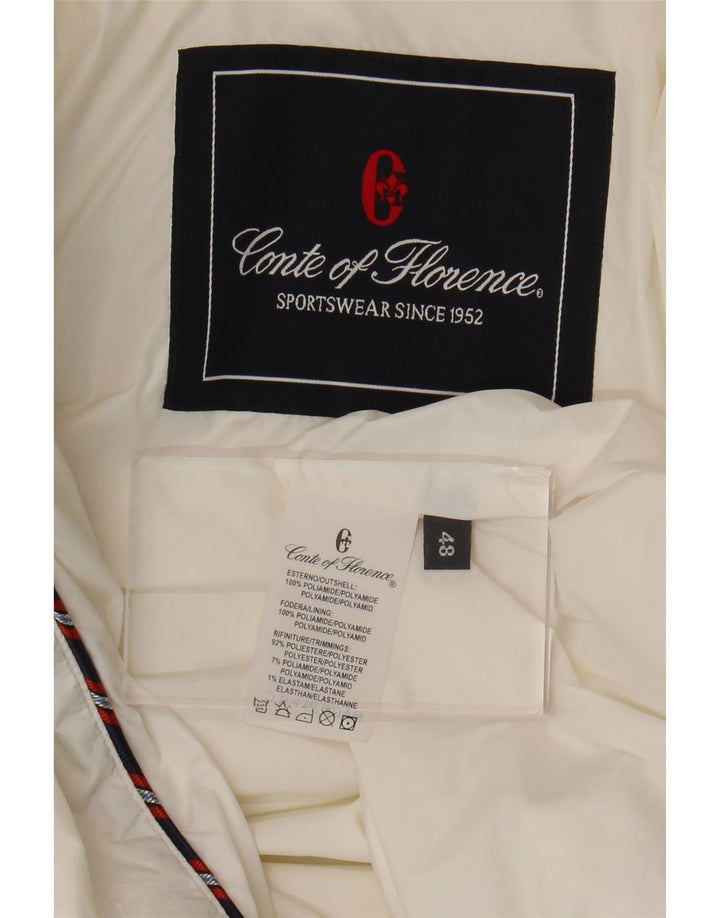 Γυναικείο Graphic Bomber Jacket Conte of Florence IT 48 XL White Polyamide