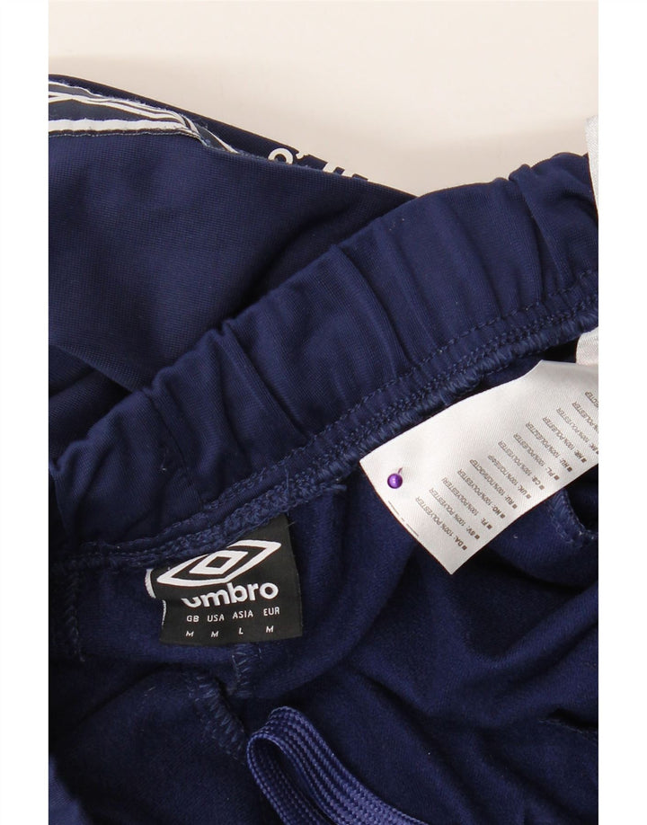 Ανδρική αθλητική φόρμα γραφικών Umbro Παντελόνι μεσαίου ναυτικού μπλε πολυεστέρα