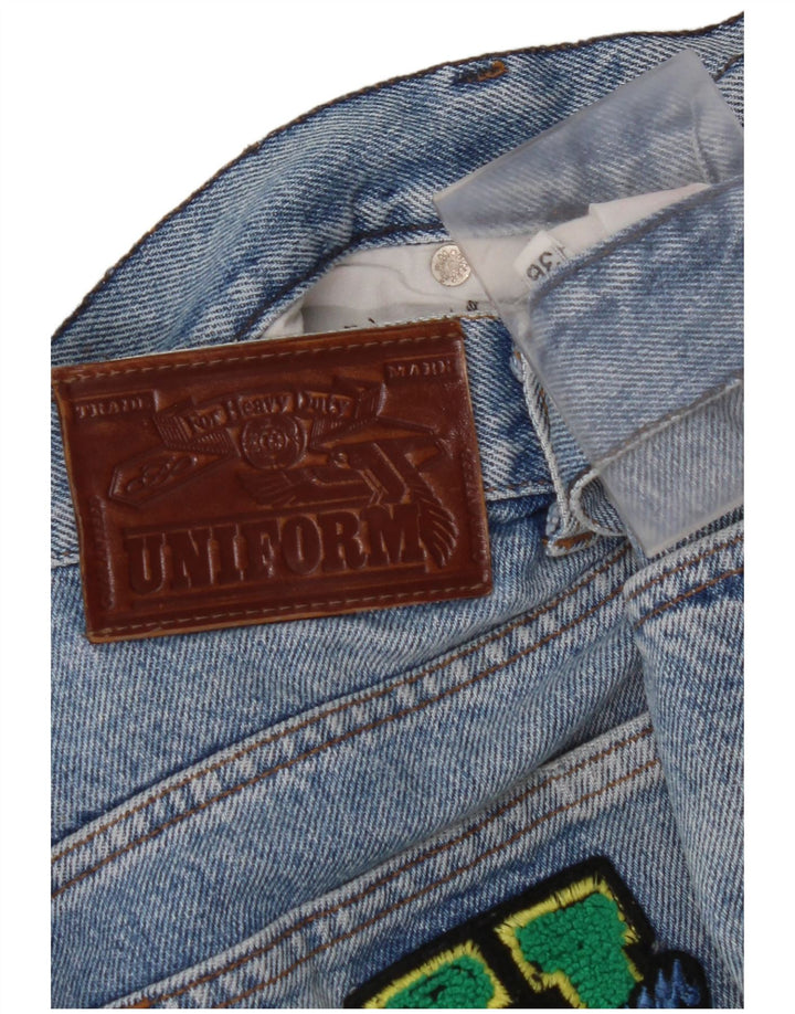 UNIFORM Ανδρικό ίσιο τζιν W32 L30 Μπλε