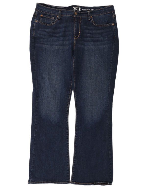 Γυναικείο Levi's Curvy Bootcut Jeans US 18 2XL W34 L32 Navy Blue Cotton