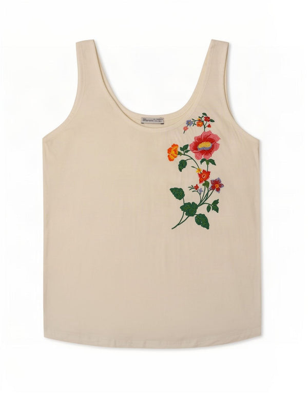 Zara Γυναικείο Γραφικό Γιλέκο UK 16 Large White Floral