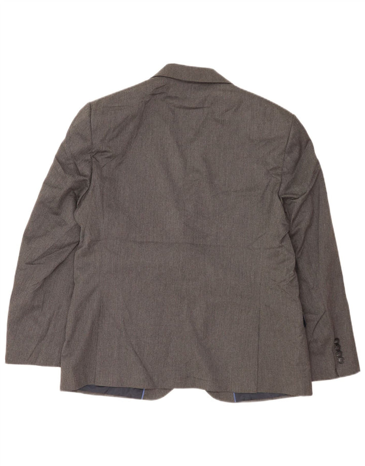 Marks & Spencer Ανδρικό μπουφάν Blazer IT 42 XL Γκρι πολυεστέρας