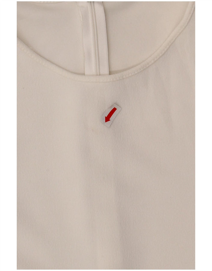 Γυναικείο κοντομάνικο Playsuit ZARA 8 Small W28 Λευκό