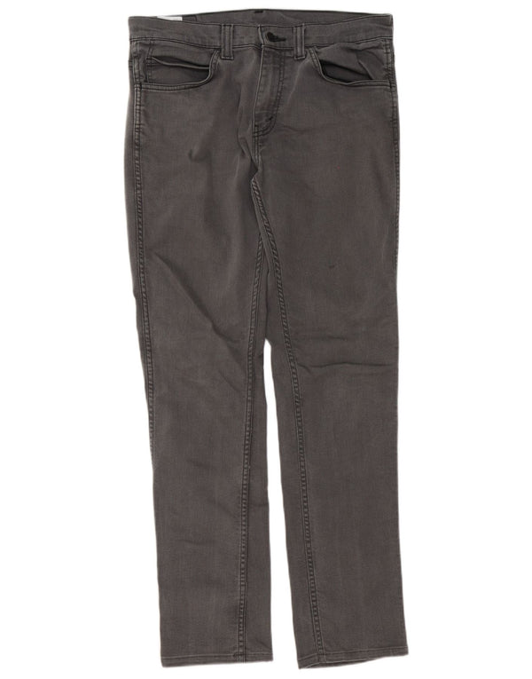 Levi's Mens 511 Slim Jeans W32 L31 Γκρι βαμβακερό