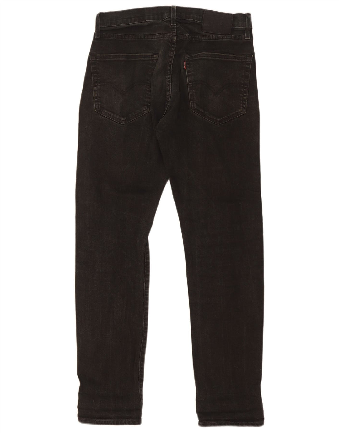 Levi's Mens 502 Straight Jeans W30 L32 Μαύρο βαμβακερό