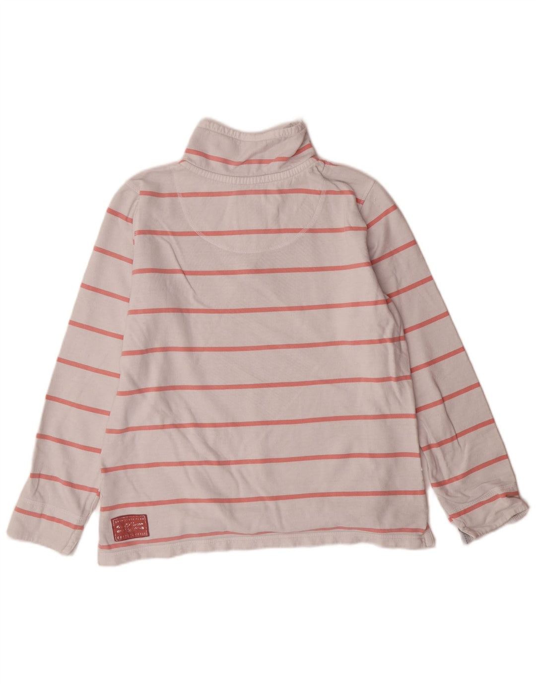 CREW CLOTHING Γυναικεία φούτερ με φερμουάρ Jumper UK 12 Medium White Ride