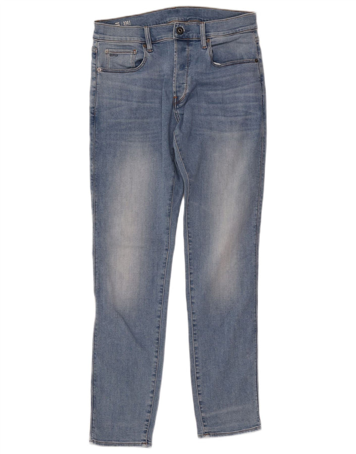 G-STAR Ανδρικό 3301 Slim Jeans W31 L32 Μπλε βαμβακερό