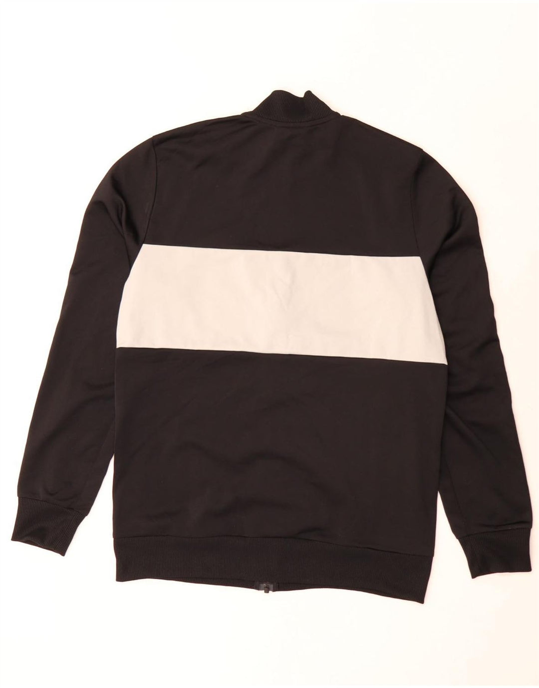 Adidas Boys αθλητική φόρμα Top Jacket 15-16 Years Black Colourblock Polyester