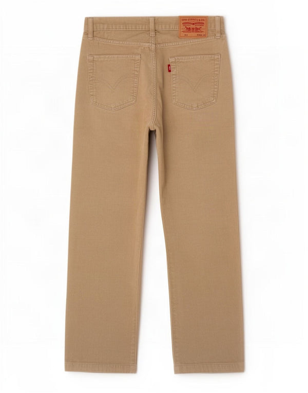 Levi's Mens 751 Straight Corduroy Παντελόνι W30 L26 Μπεζ βαμβακερό
