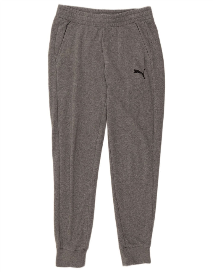 Ανδρική φόρμα Puma Παντελόνι Joggers Βαμβακερό μεσαίο γκρι