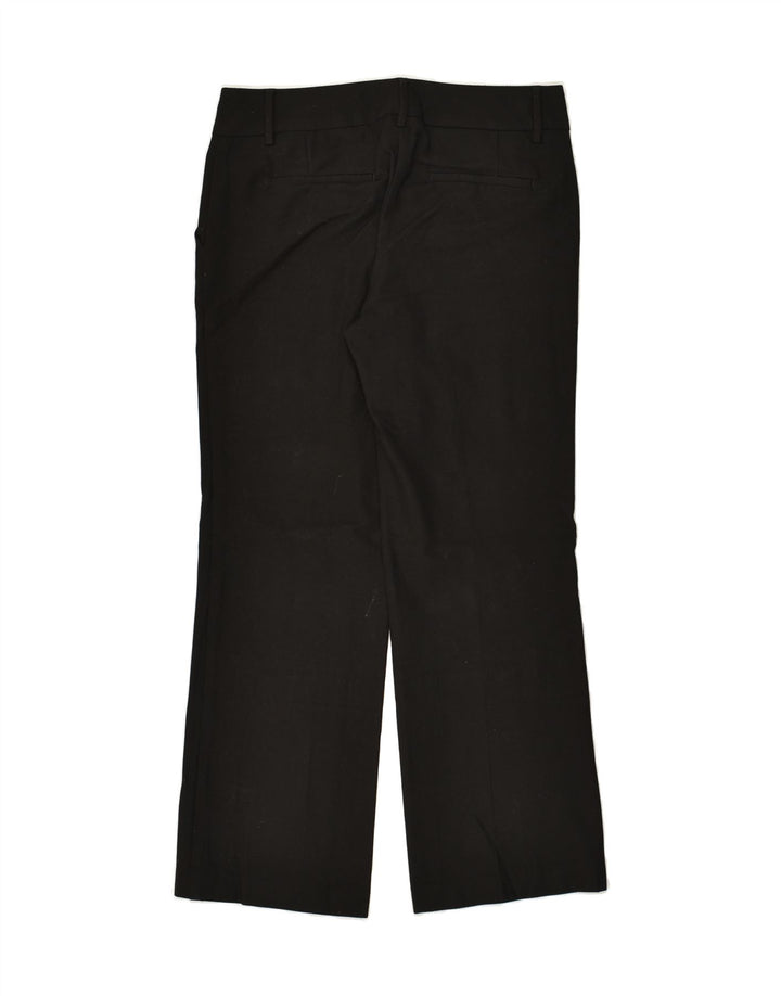 BENETTON Womens Straight Chino Trousers W32 L26  Black | Vintage Benetton | Thrift | Second-Hand Benetton | Used Clothing | Messina Hembry 