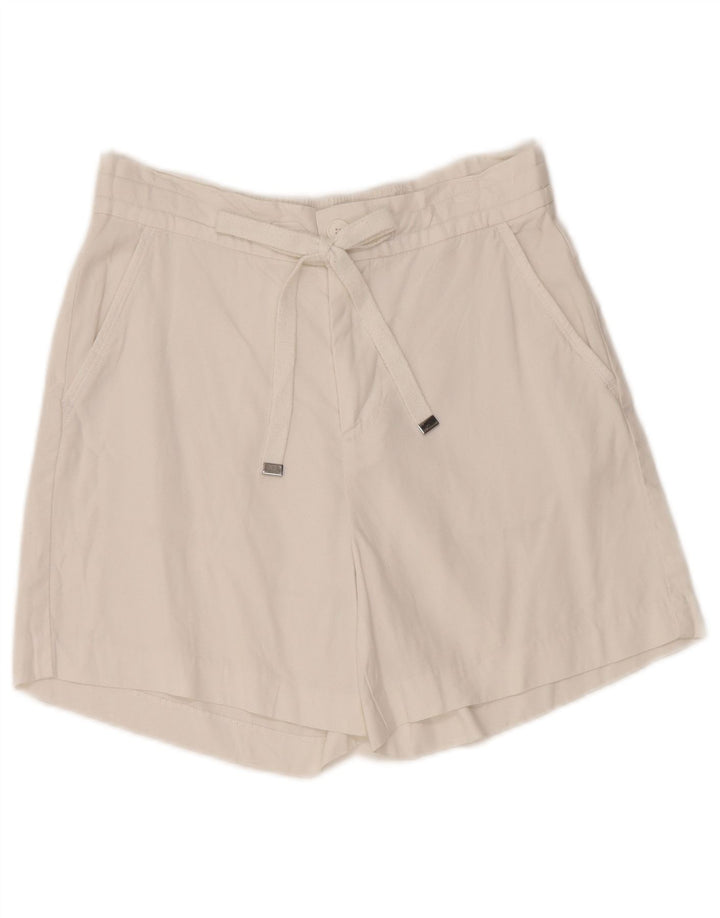 Γυναικείο σορτς Chino Benetton W28 σε μεσαίο λευκό