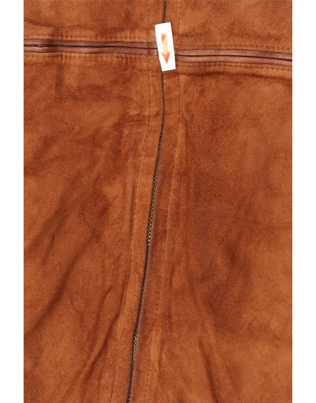 Ανδρικό NINO Bomber Suede Jacket UK 38 Medium Brown Δερμάτινο