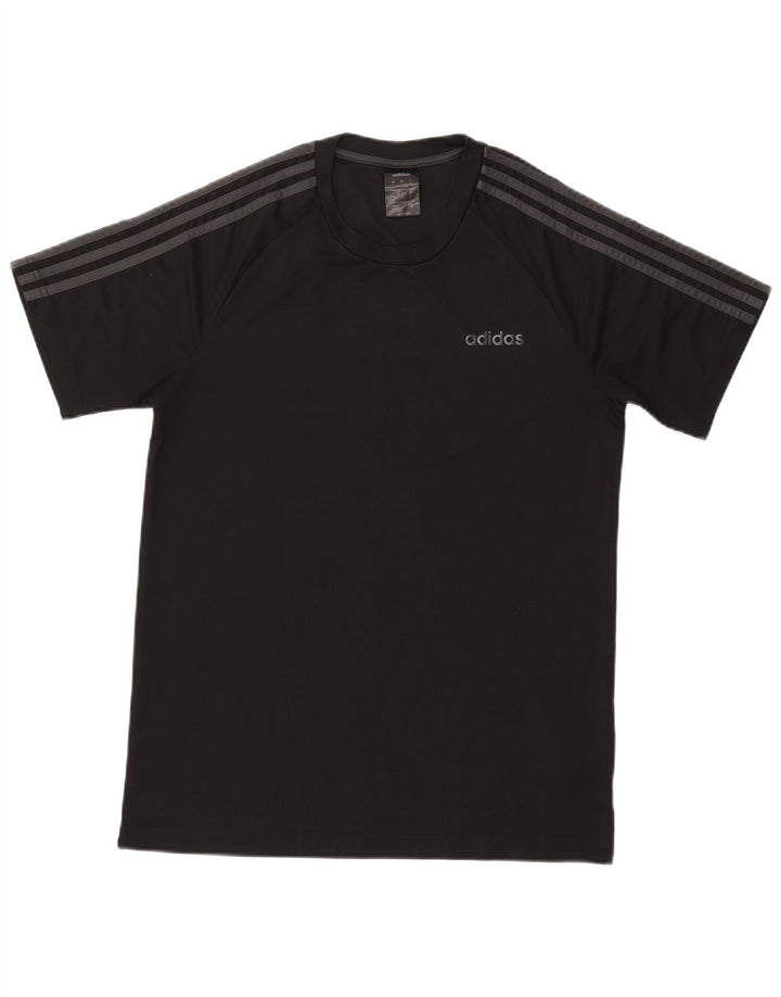 Ανδρικό T-Shirt Climalite ADIDAS Top Medium Black Polyester
