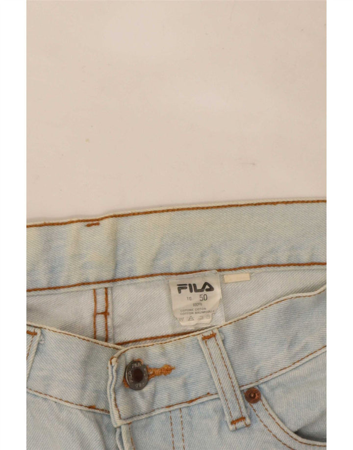 Ανδρικό τζιν ίσιο Fila IT 50 Large W32 L32 Μπλε Βαμβακερό
