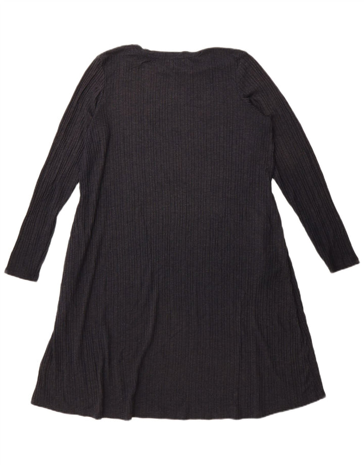Marks & Spencer Γυναικείο φόρεμα A-Line UK 16 Large Navy Blue Polyester