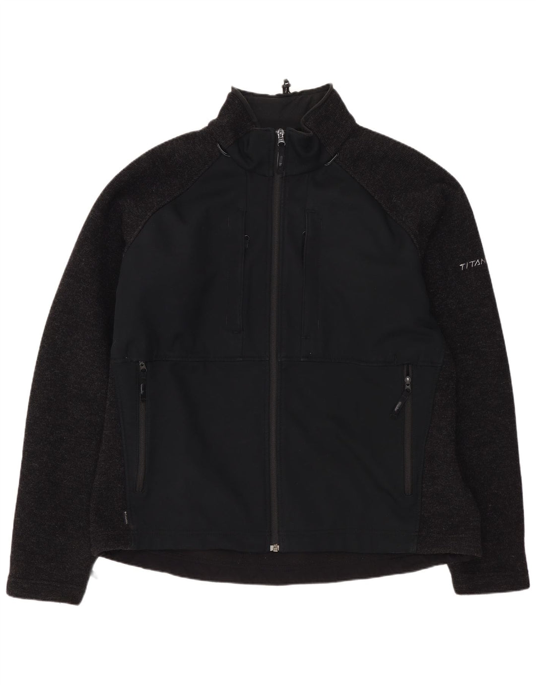 Ανδρική φόρμα από τιτάνιο COLUMBIA Top Jacket XL Navy Blue Colorblock Wool