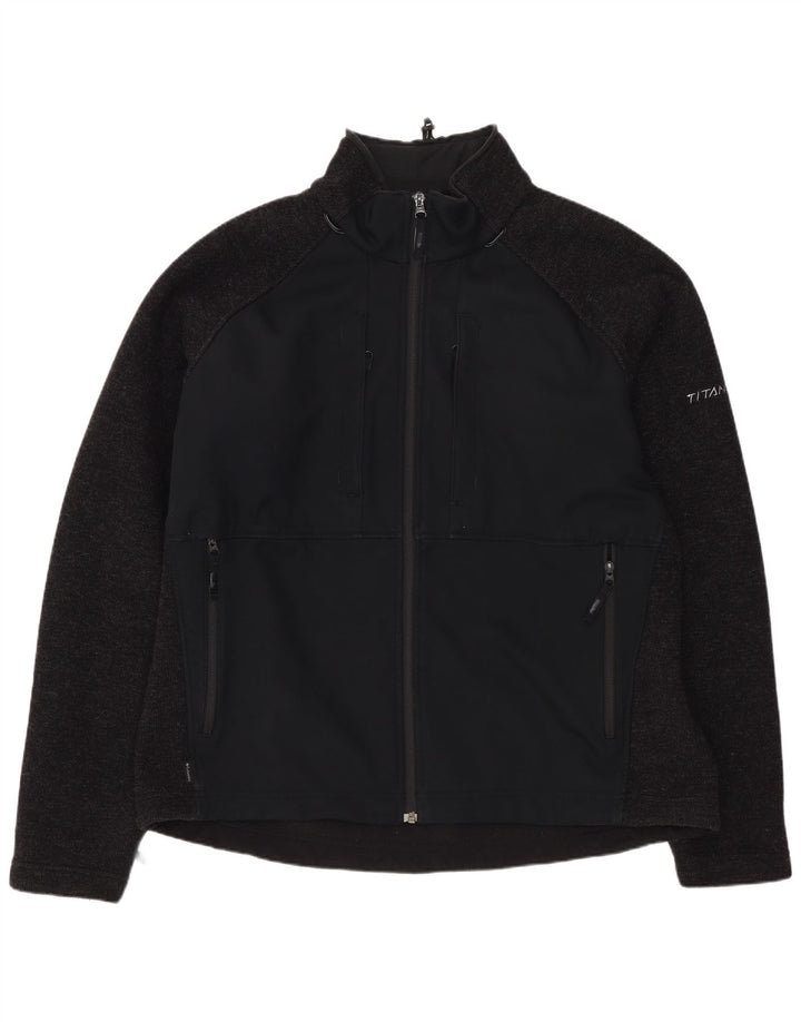 Ανδρική φόρμα από τιτάνιο COLUMBIA Top Jacket XL Navy Blue Colorblock Wool