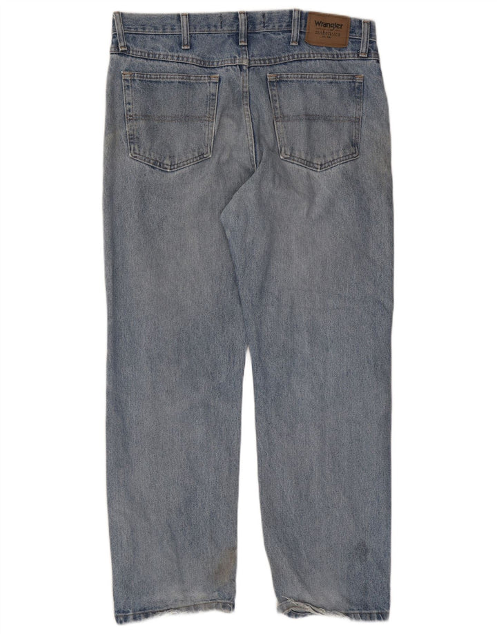 Ανδρικό τζιν Wrangler ίσιο W36 L29 Μπλε βαμβακερό