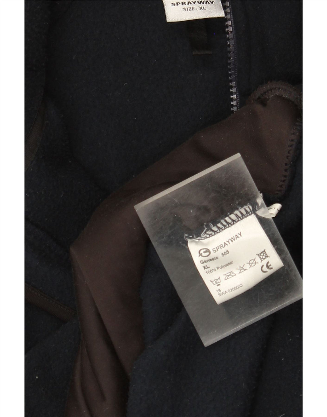 Ανδρικό Fleece Jacket Sprayway UK 42 XL Navy Blue Polyester