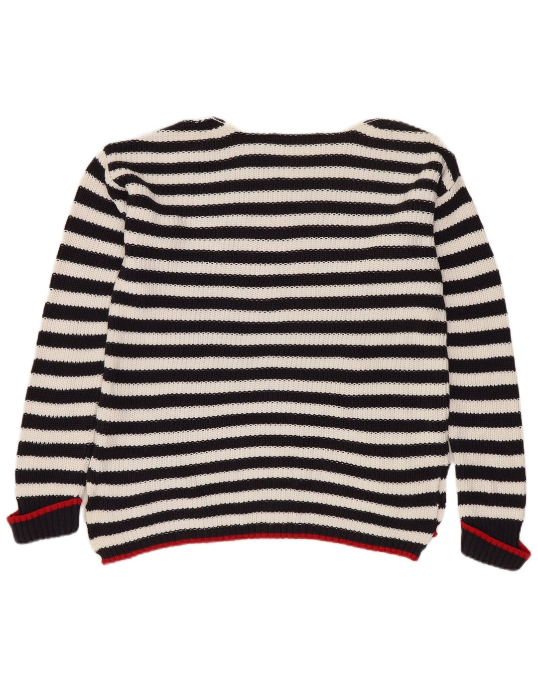 MARKS & SPENCER Γυναικείο πουλόβερ με λαιμόκαυστο UK 10 Small Black Floral