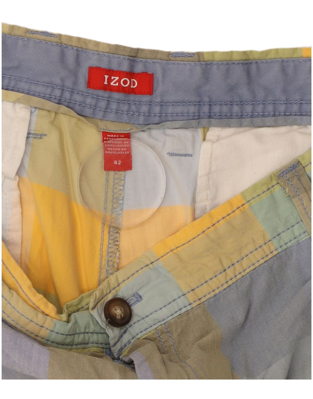 Izod Ανδρικό σορτς Chino W42 2XL Πολύχρωμο βαμβακερό