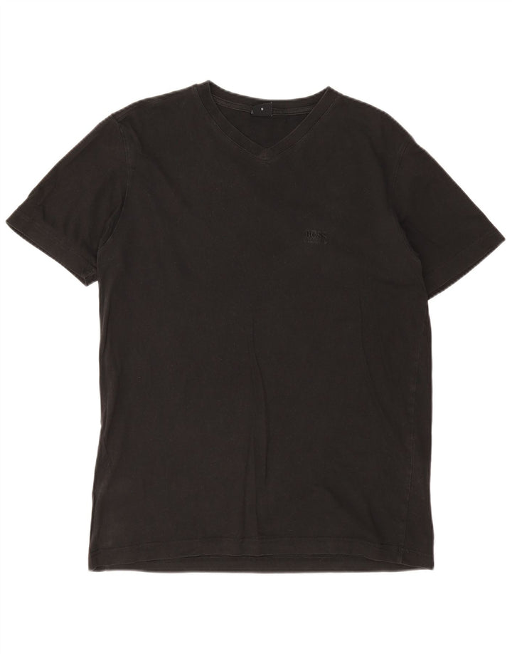 Ανδρικό T-Shirt HUGO BOSS Top Small Black Βαμβακερό