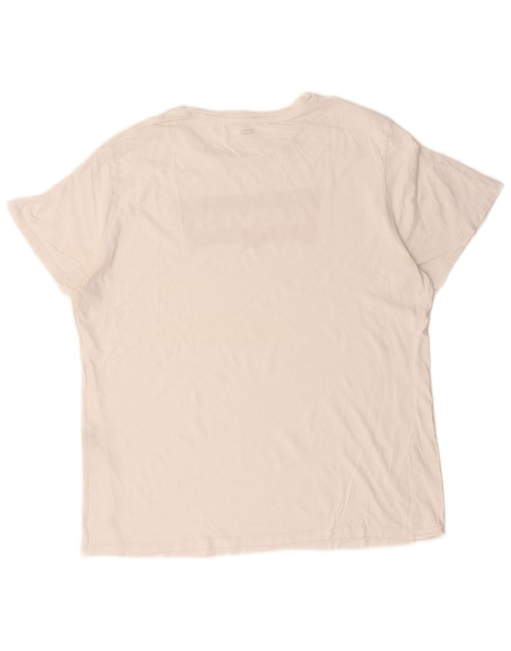 Ανδρικό γραφικό T-Shirt Levi's Top XL Λευκό βαμβακερό