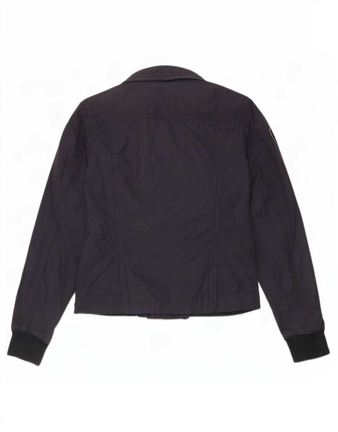 Playlife Γυναικείο Bomber Jacket UK 16 Large Navy Blue Cotton
