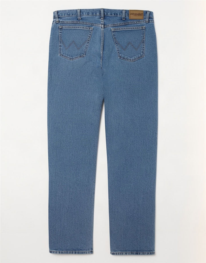 Ανδρικό τζιν Wrangler ίσιο W36 L36 Μπλε βαμβακερό