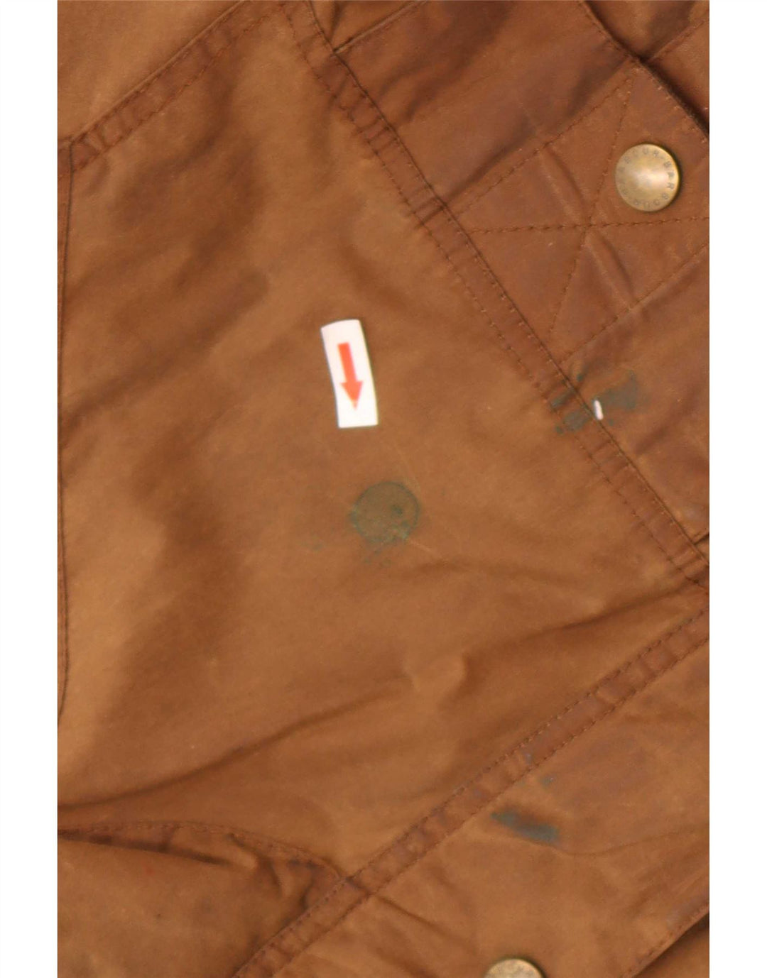 Ανδρικό κερωμένο βαμβακερό μπουφάν Barbour UK 38 Medium Brown