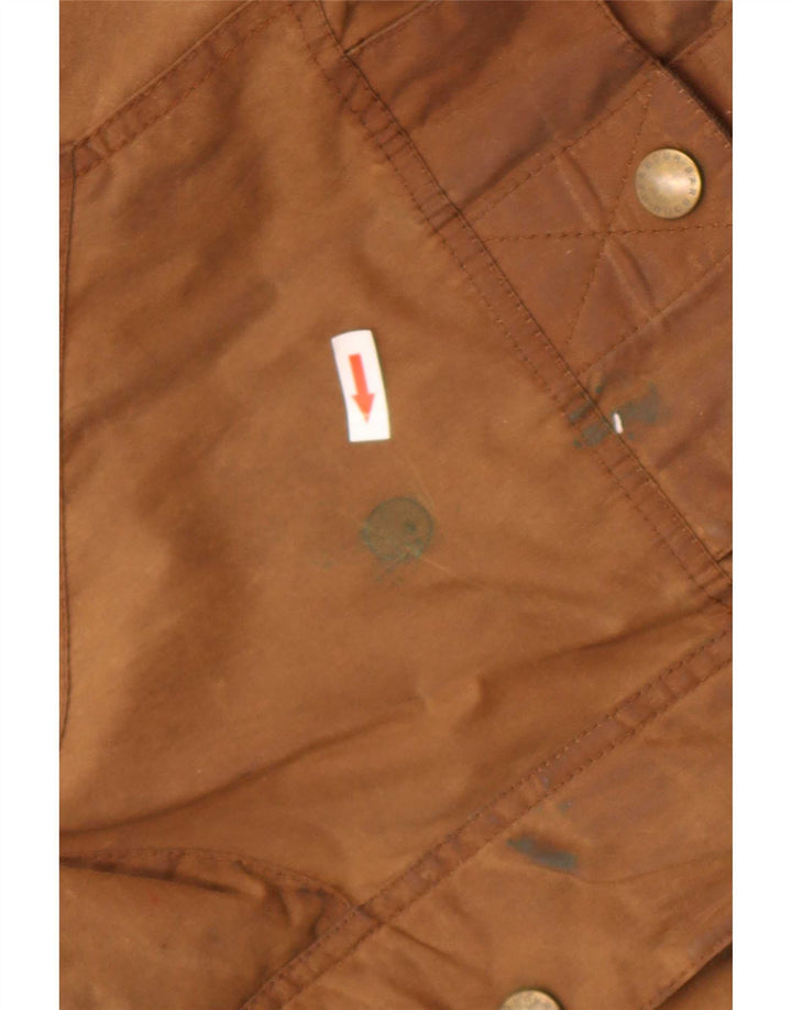 Ανδρικό κερωμένο βαμβακερό μπουφάν Barbour UK 38 Medium Brown