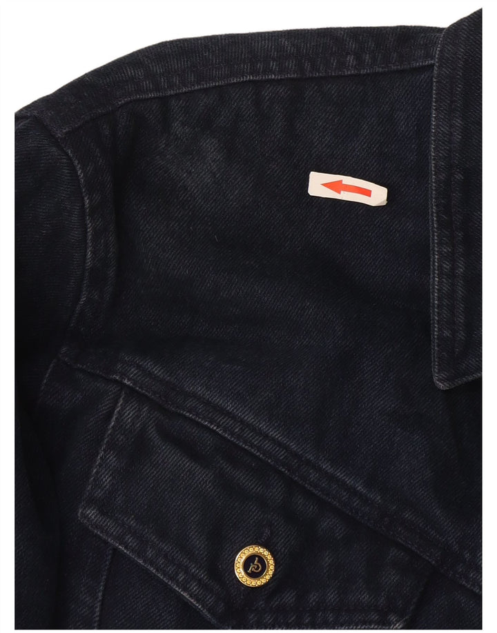 Roccobarocco Γυναικείο Τζιν Μπουφάν IT 42 Medium Navy Blue Βαμβακερό