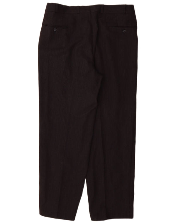 Daniel Hechter Ανδρικό Παντελόνι Κοστούμι IT 52 XL W36 L31 Navy Blue Pinstripe