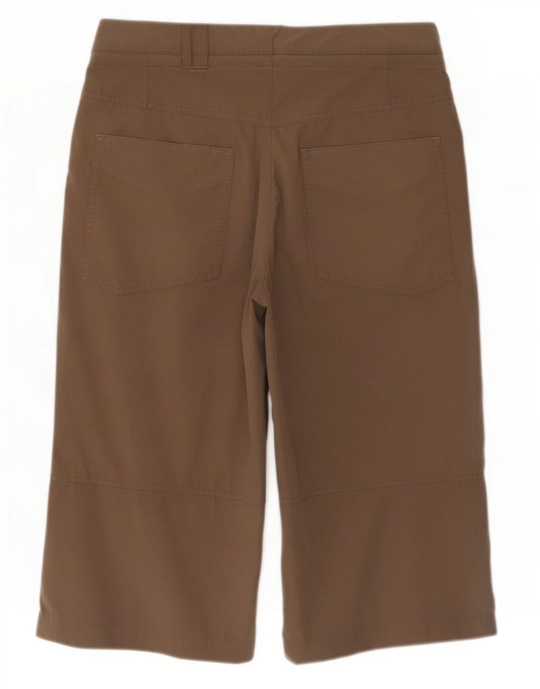 Nike γυναικείο παντελόνι Capri UK 8/10 Small W30 L20 καφέ πολυεστέρας