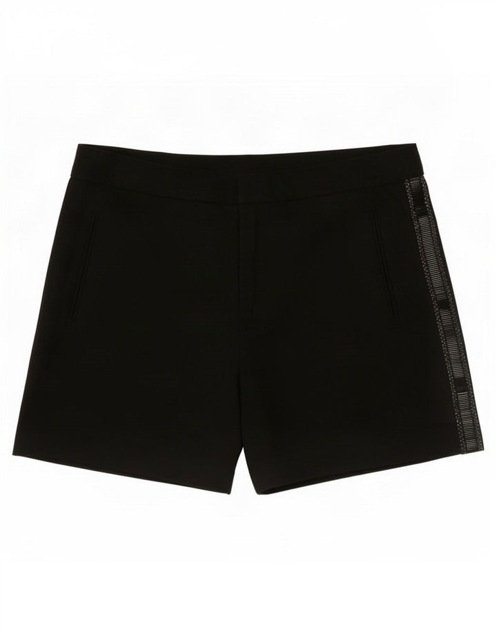 Zara Γυναικείο Ψηλόμεσο Σορτς μεσαίου W28 μαύρο πολυεστέρα