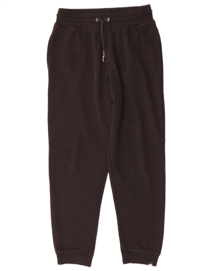 Ανδρική φόρμα Ellesse Παντελόνι Joggers Μεσαίο Μαύρο Βαμβακερό