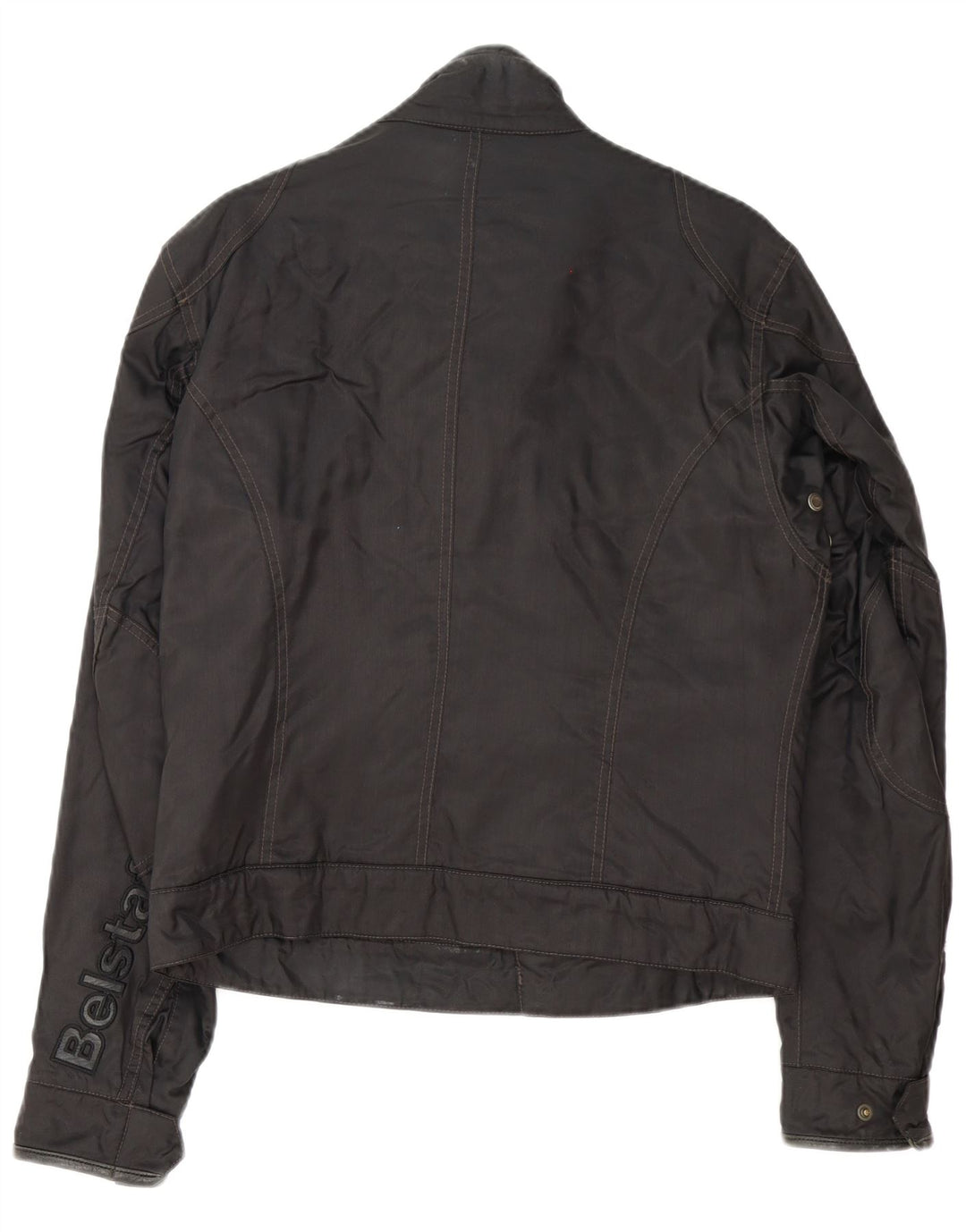 Belstaff Ανδρικό Μπουφάν Racer Graphic UK 38 Medium Black Nylon