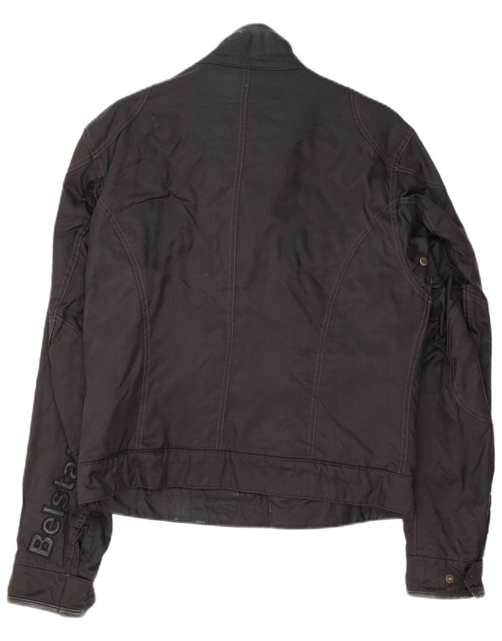Belstaff Ανδρικό Μπουφάν Racer Graphic UK 38 Medium Black Nylon