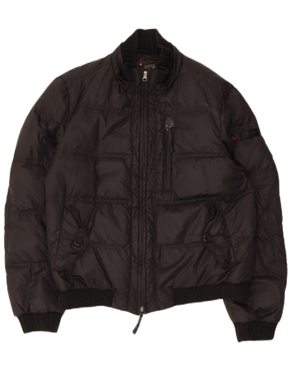 PEUTEREY Womens Padded Jacket IT 50 XL Black Polyamide