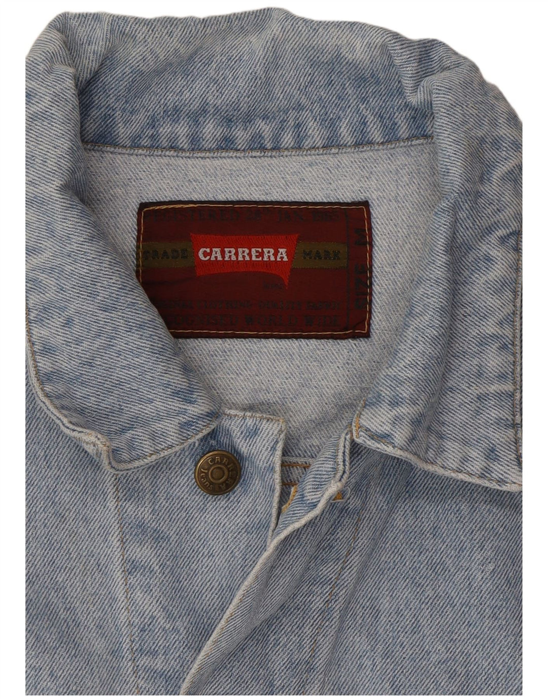 Carrera Ανδρικό Τζιν Μπουφάν UK 38 Medium Blue