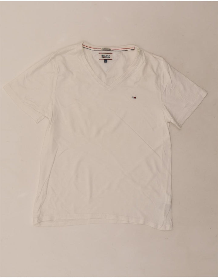 Ανδρικό T-Shirt Tommy Hilfiger Top Μεσαίο λευκό βαμβακερό
