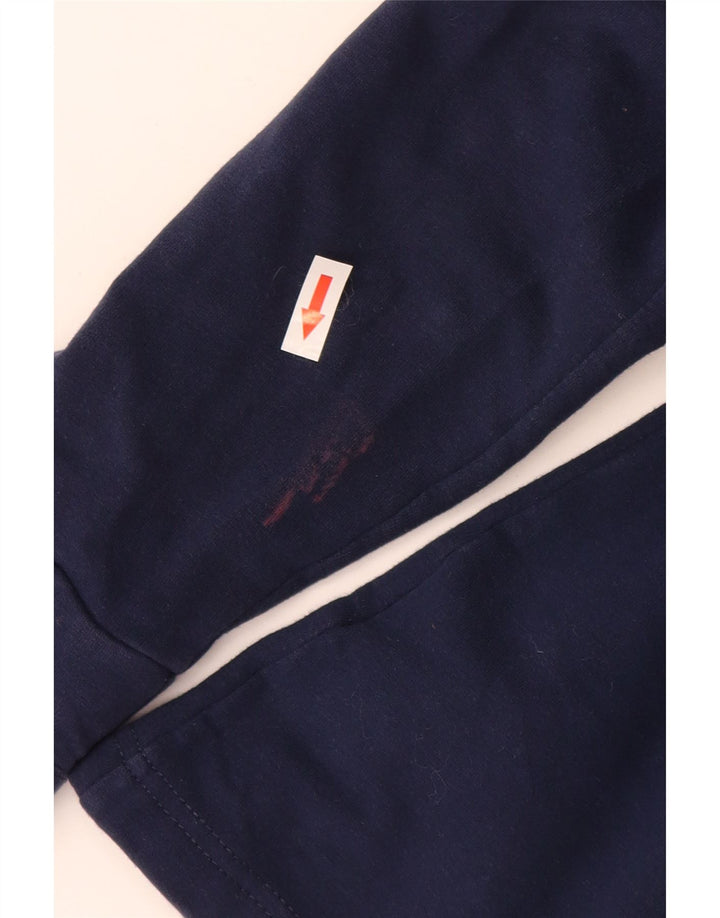 Γυναικεία αθλητική φόρμα ADIDAS Top Jacket UK 12 Medium Navy Blue Cotton