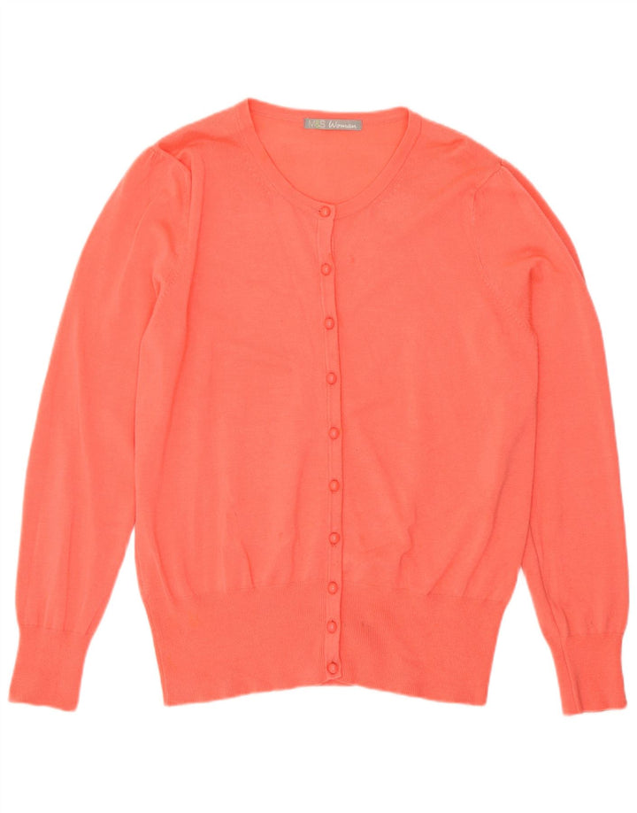 Marks & Spencer Γυναικεία Ζακέτα πουλόβερ UK 10 Small Pink