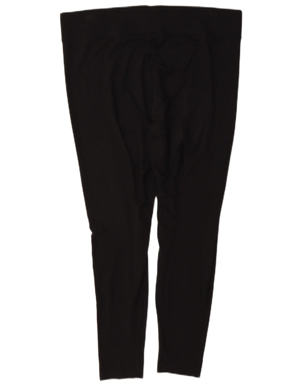 Marks & Spencer Γυναικεία Κολάν UK 18 XL Μαύρη βισκόζη