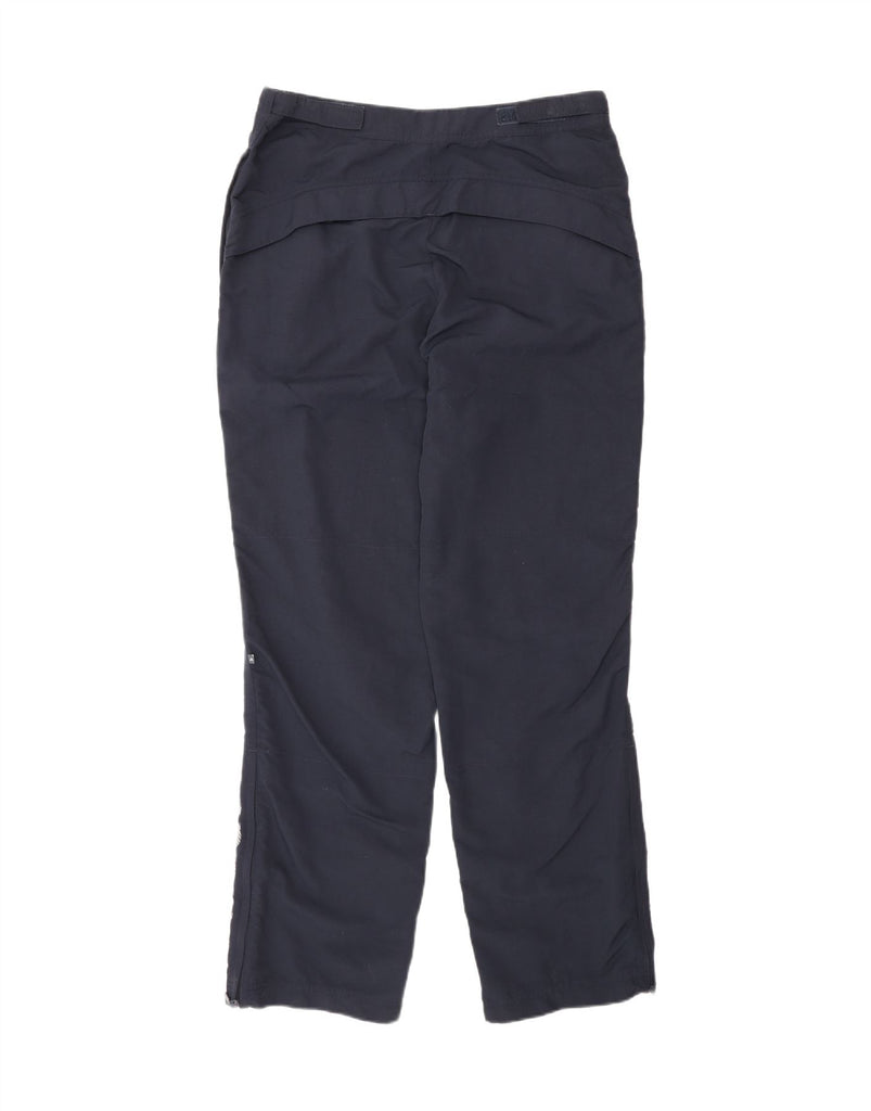 ADIDAS Mens Graphic Windbreaker Trousers Medium  Navy Blue Polyamide Vintage Adidas and Second-Hand Adidas from Messina Hembry 