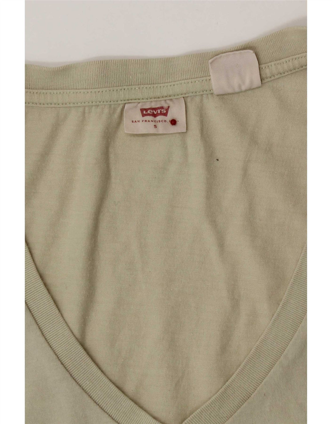 Γυναικείο T-Shirt Levi's Top UK 10 Small Beige
